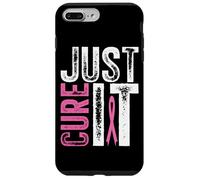 Message de sensibilisation au cancer du sein Just Cure It Coque pour iPhone 7 Plus/8 Plus