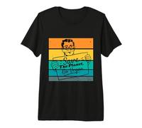 Message de Signe Vintage Homme sauver la planète Aller T-Shirt Haut de Gamme