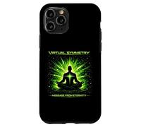 Message de symétrie virtuelle de l'art de méditation Cosmique éternité Coque pour iPhone 11 Pro