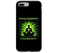Message de symétrie virtuelle de l'art de méditation Cosmique éternité Coque pour iPhone 7 Plus/8 Plus