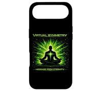 Message de symétrie virtuelle de l'art de méditation Cosmique éternité Coque pour iPhone Air