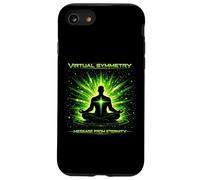 Message de symétrie virtuelle de l'art de méditation Cosmique éternité Coque pour iPhone SE (2020) / 7/8