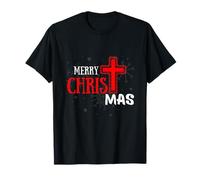 Message d'espoir Merry Christmas Faith T-Shirt
