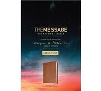 Message Devotional Bible Large Print Brown The by Eugene H Peterson Eugene H Peterson (Auteur)