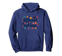 Message différent Not Less Special Education Inclusion Sweat à Capuche, Unisexe pour Adultes, Bleu Marine, S