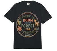 Message d'inclusion de la Nature pour la Conservation de la Faune et la Comfort Colors Adult Heavyweight T-Shirt