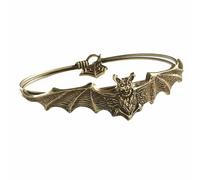 Message En 2 Plaqué Message Bijoux personnalité gothique, dames Punk rétro, accessoires de Couple Empilable Naturelle Classique Bracelet Breloques Anneaux (Gold, One Size)