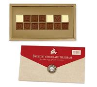 Message en Chocolat - Eid Mubarak | Musulman | Boite Chocolat à offrir | Halal | Femme | Homme | Cadeau original | Garçon | Fille | Enfant | Luxe | Premium