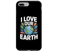 Message environnemental « I Love Our Earth » Coque pour iPhone 7 Plus/8 Plus