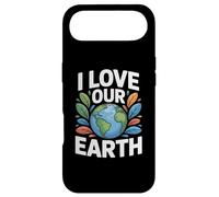 Message environnemental « I Love Our Earth » Coque pour iPhone Air