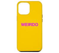 Message Groovy Rose Vif Weirdo Fièrement étrange étrange différent Coque pour iPhone 12 Pro Max