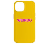 Message Groovy Rose Vif Weirdo Fièrement étrange étrange différent Coque pour iPhone 14