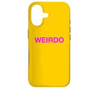 Message Groovy Rose Vif Weirdo Fièrement étrange étrange différent Coque pour iPhone 17