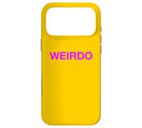 Message Groovy Rose Vif Weirdo Fièrement étrange étrange différent Coque pour iPhone 17 Pro Max