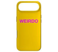 Message Groovy Rose Vif Weirdo Fièrement étrange étrange différent Coque pour iPhone Air