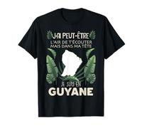 Message Guyane Idée Cadeau Guyanaise T-Shirt