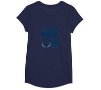 Message « It's OK Not to Be OK Mental Health Men Empowering » T-Shirt, Fille, Bleu Marine, L