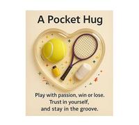 Message manuscrit - Figurines Souvenirs Miniatures Portables Sur Le Thème Sportif | Carte de Note Citations Encourageantes | Idéale pour Voyage École Maison Hommes Femmes pour Toutes les Occasions Cad