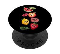 Message Mum You're One In A Melon Fruit PopSockets PopGrip Adhésif