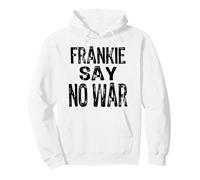 Message Politique rétro des années 80 Frankie Say No War Sweat à Capuche