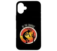 Message Positif Be The Change Design inspirant Coque pour iPhone 16 Plus
