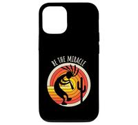 Message Positif Be The Miracle Design inspirant Coque pour iPhone 12/12 Pro