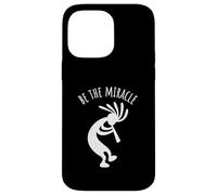 Message positif Be the Miracle Design inspirant Coque pour iPhone 14 Pro Max