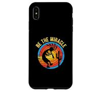 Message Positif Be The Miracle Design inspirant Coque pour iPhone XS Max