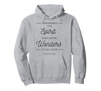 Message réconfortant et Positif, « Persévérance et Esprit » Sweat à Capuche