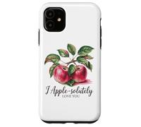 Message romantique « I Apple-Solutely Love You » Coque pour iPhone 11