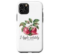 Message romantique « I Apple-Solutely Love You » Coque pour iPhone 11 Pro