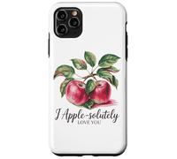 Message romantique « I Apple-Solutely Love You » Coque pour iPhone 11 Pro Max