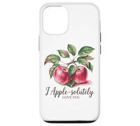 Message romantique « I Apple-Solutely Love You » Coque pour iPhone 12/12 Pro