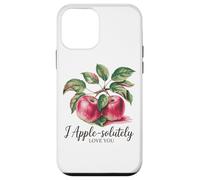 Message romantique « I Apple-Solutely Love You » Coque pour iPhone 12 mini