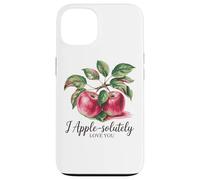 Message romantique « I Apple-Solutely Love You » Coque pour iPhone 13