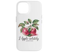 Message romantique « I Apple-Solutely Love You » Coque pour iPhone 14