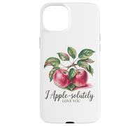 Message romantique « I Apple-Solutely Love You » Coque pour iPhone 15 Plus