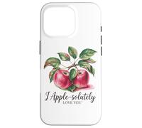 Message romantique « I Apple-Solutely Love You » Coque pour iPhone 16 Pro