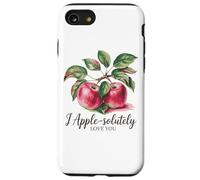 Message romantique « I Apple-Solutely Love You » Coque pour iPhone SE (2020) / 7 / 8