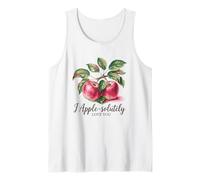 Message romantique « I Apple-Solutely Love You » Débardeur