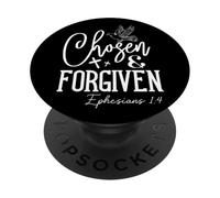Message Spirituel Choisi et Pardonné Inspirant PopSockets PopGrip Adhésif