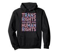 Message sur l'autonomisation des Droits de l'homme Trans Rights Sweat à Capuche