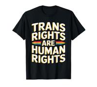 Message sur l'égalité des Droits de l'homme Trans Rights T-Shirt