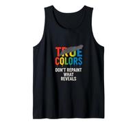 Message True Colors - Don't Cover The Truth Débardeur