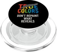 Message True Colors - Don't Cover The Truth PopSockets PopGrip pour MagSafe
