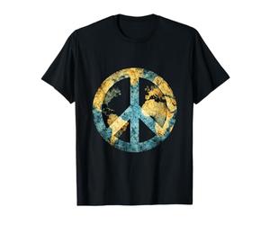 Message « Uplifting Better World » Classique pour la Paix de la Terre T-Shirt