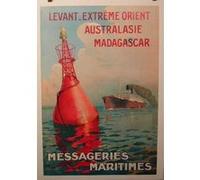 Messageries Maritimes - 50x70 cm - AFFICHE / POSTER G