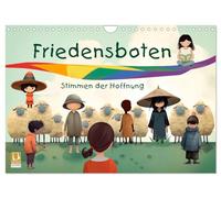 Messagers de paix - Voix de l'espoir, Version française (Calendrier mural 2026 DIN A4 portrait), Calendrier CALVENDO mensuel