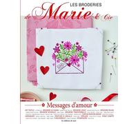 Messages d'amour Les broderie de Marie & Cie - Œuvre collective - De Saxe Eds - broché - Guide
