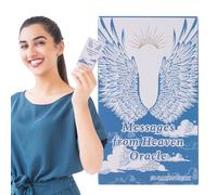 Messages du Oracle Card - Carte multifonctionnelle de révélation de Fortune, Version Anglaise complète, Jeu de société Fate Divination | Cartes de Tarot pour la Croissance spirituelle et la médit